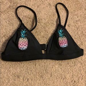 Hollister pineapple triangle top